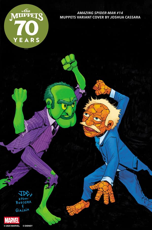 Cover image for AMAZING SPIDER-MAN #14 JOSHUA CASSARA MUPPETS VARIANT