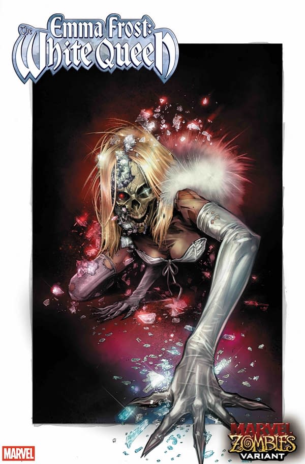 Cover image for EMMA FROST: THE WHITE QUEEN #5 JOELLE JONES MARVEL ZOMBIES VARIANT