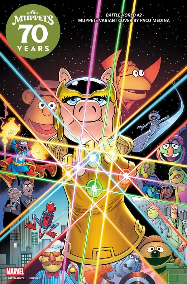 Cover image for BATTLEWORLD #2 PACO MEDINA MUPPETS VARIANT
