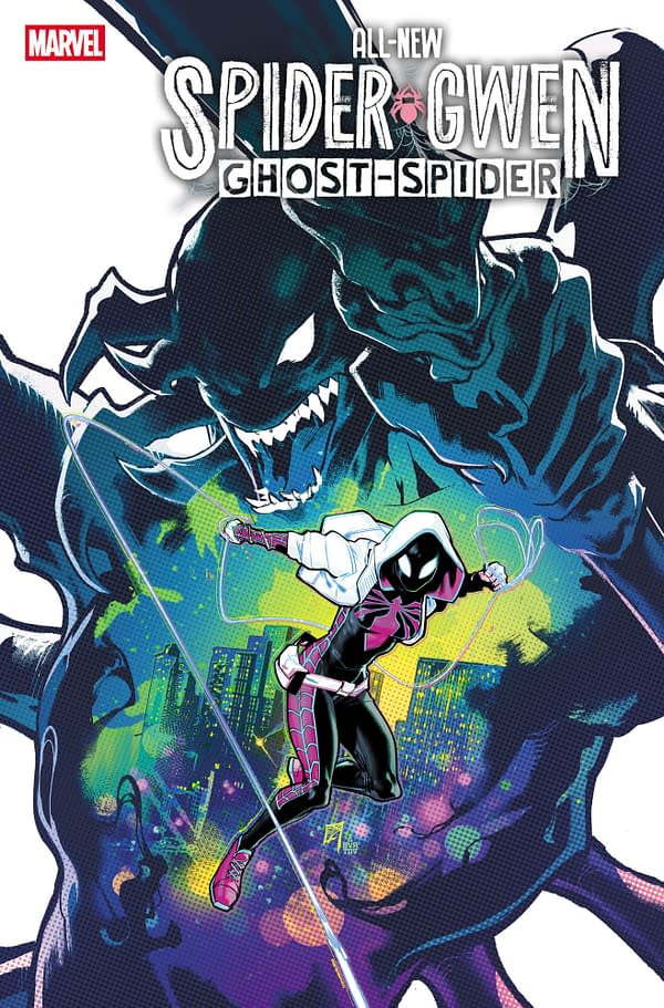 Cover image for ALL-NEW SPIDER-GWEN: THE GHOST-SPIDER #3 C.F. VILLA VARIANT