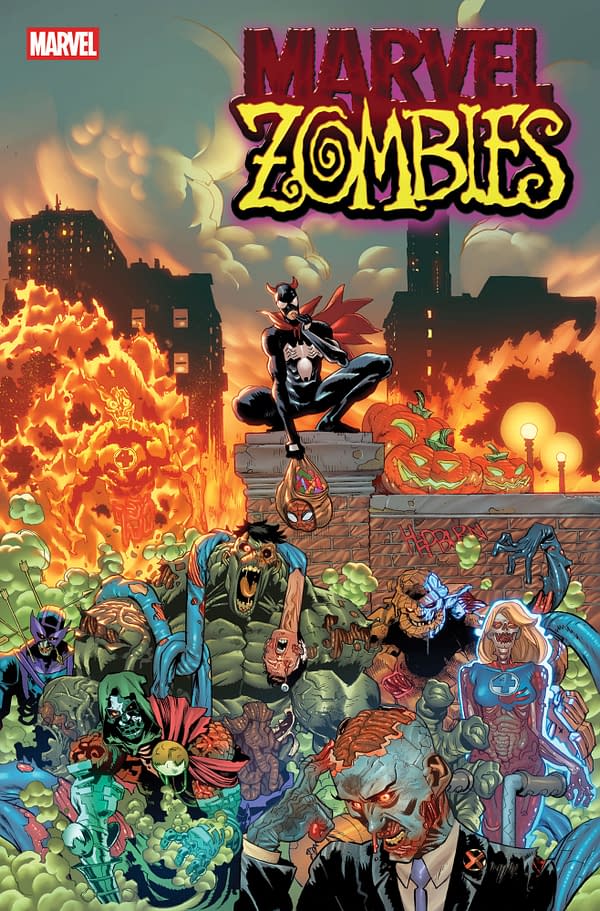 Cover image for MARVEL ZOMBIES: RED BAND #2 SCOTT HEPBURN VARIANT [POLYBAGGED]