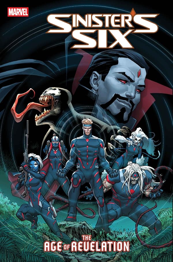 Cover image for SINISTER'S SIX #1 DAVID MARQUEZ COVER