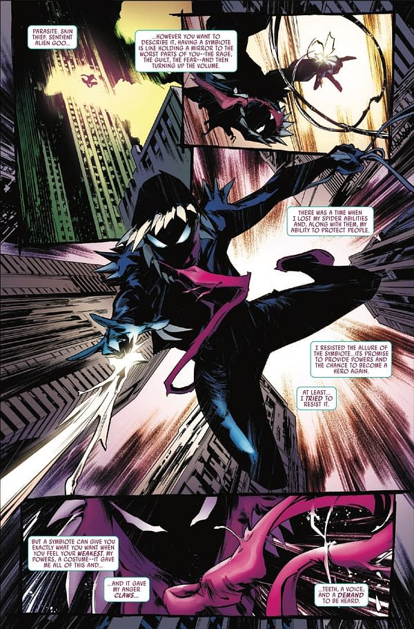 Interior preview page from ALL-NEW SPIDER-GWEN: THE GHOST SPIDER #3 DAVID MARQUEZ COVER
