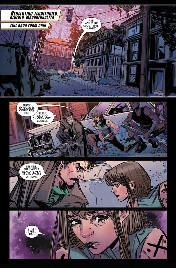 Interior preview page from BINARY #1 RICKIE YAGAWA COVER