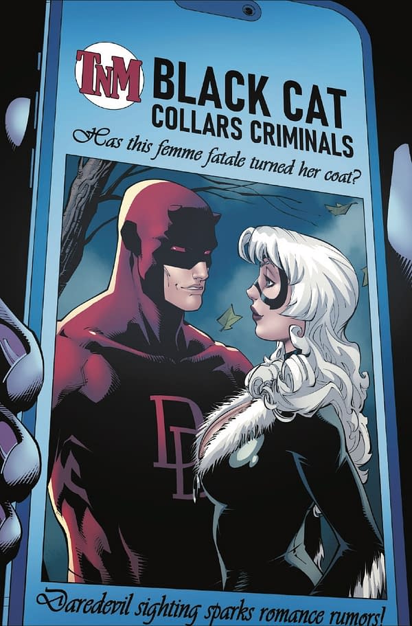 Interior preview page from BLACK CAT #3 ADAM HUGHES COVER
