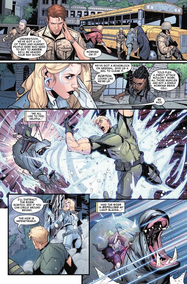 Interior preview page from CLOAK OR DAGGER #1 MIKE MCKONE COVER