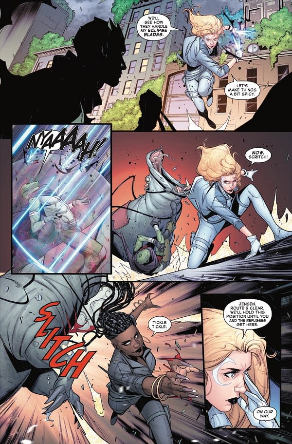 Interior preview page from CLOAK OR DAGGER #1 MIKE MCKONE COVER