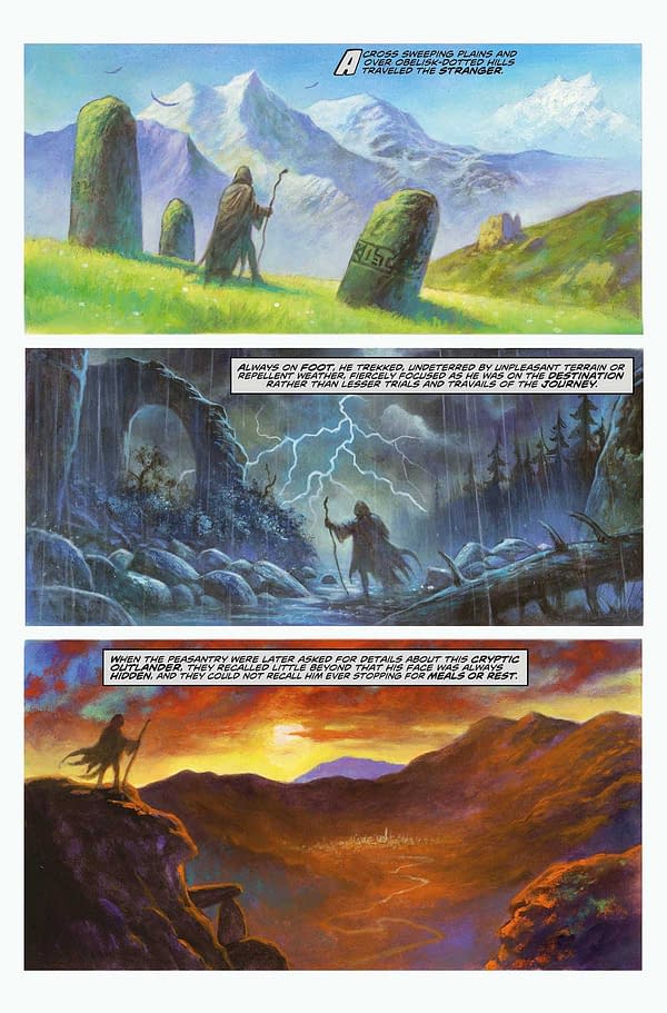 Interior preview page from Conan the Barbarian #25
