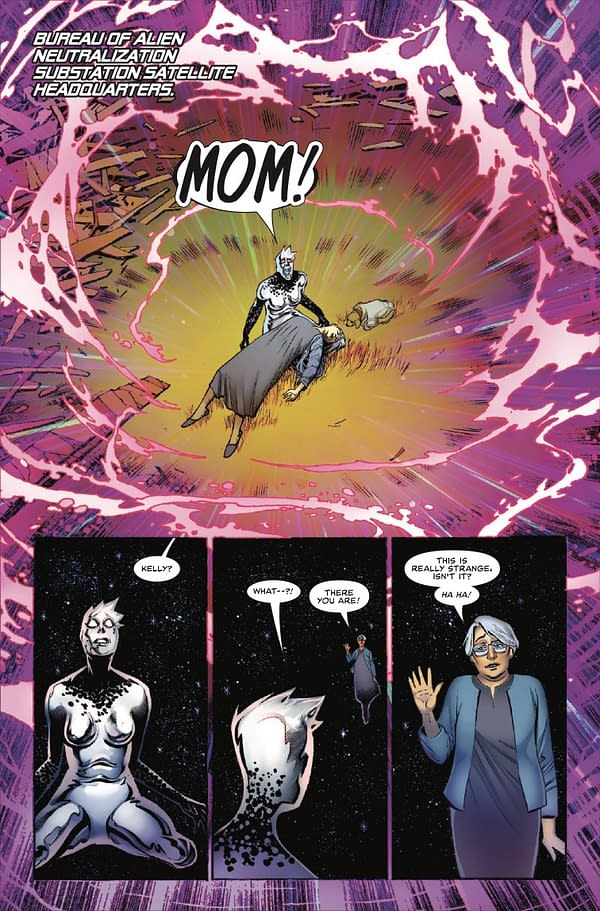 Interior preview page from DEATH OF THE SILVER SURFER #5 DIKE RUAN COVER