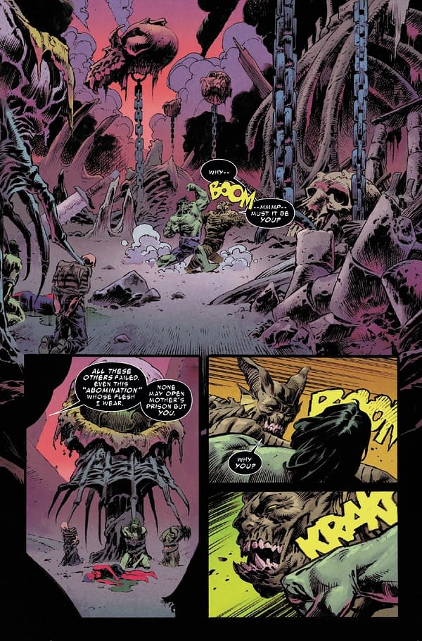 Interior preview page from INCREDIBLE HULK #30 NIC KLEIN COVER