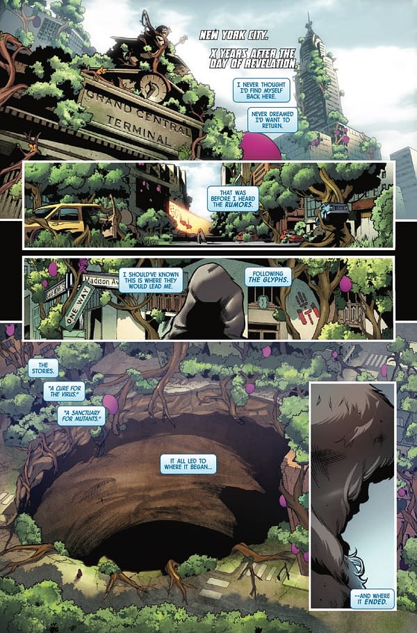 Interior preview page from IRON AND FROST #1 RYAN BROWN COVER