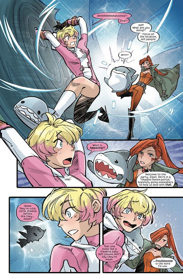 Interior preview page from JEFF THE LAND SHARK #5 GURIHIRU COVER