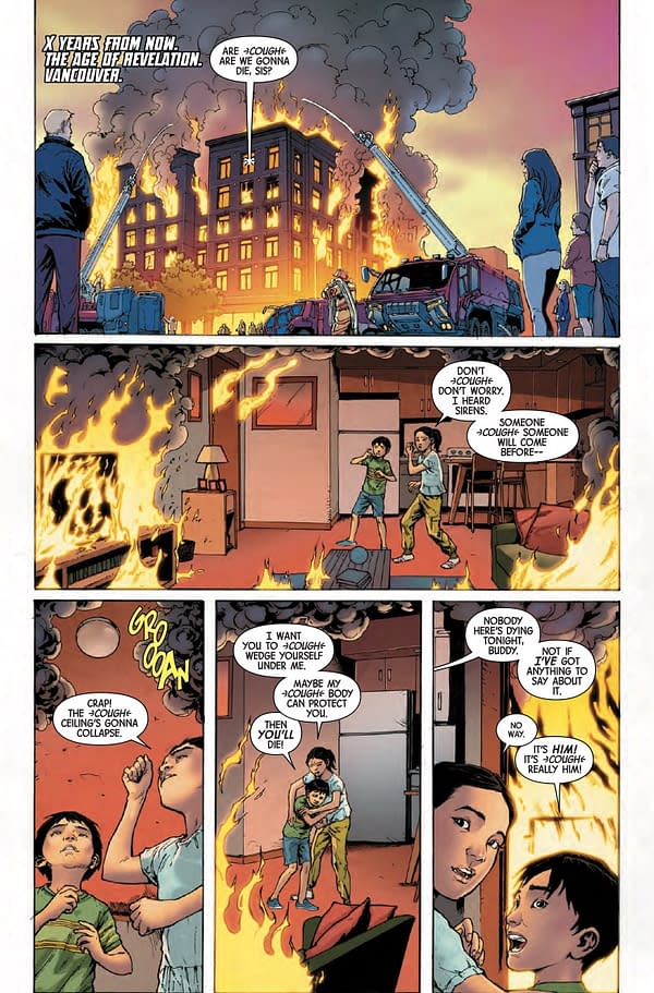 Interior preview page from LAST WOLVERINE #1 MARTIN COCCOLO COVER