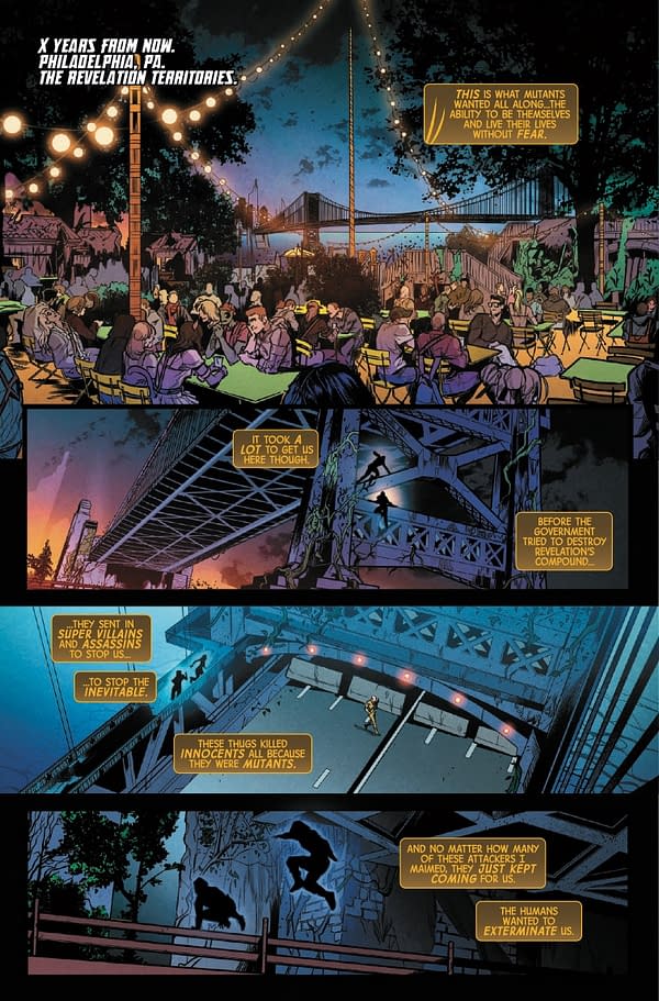 Interior preview page from LAURA KINNEY: SABRETOOTH #1 ELENA CASAGRANDE COVER