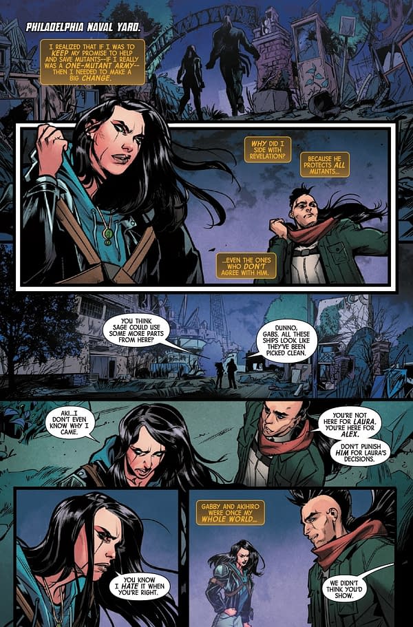 Interior preview page from LAURA KINNEY: SABRETOOTH #1 ELENA CASAGRANDE COVER