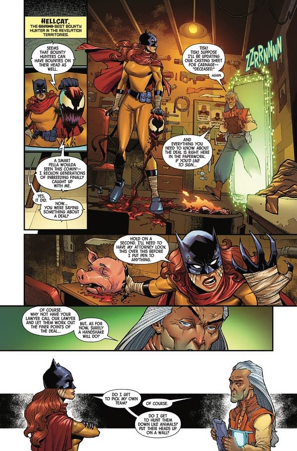 Interior preview page from LONGSHOTS #1 DUSTIN WEAVER COVER