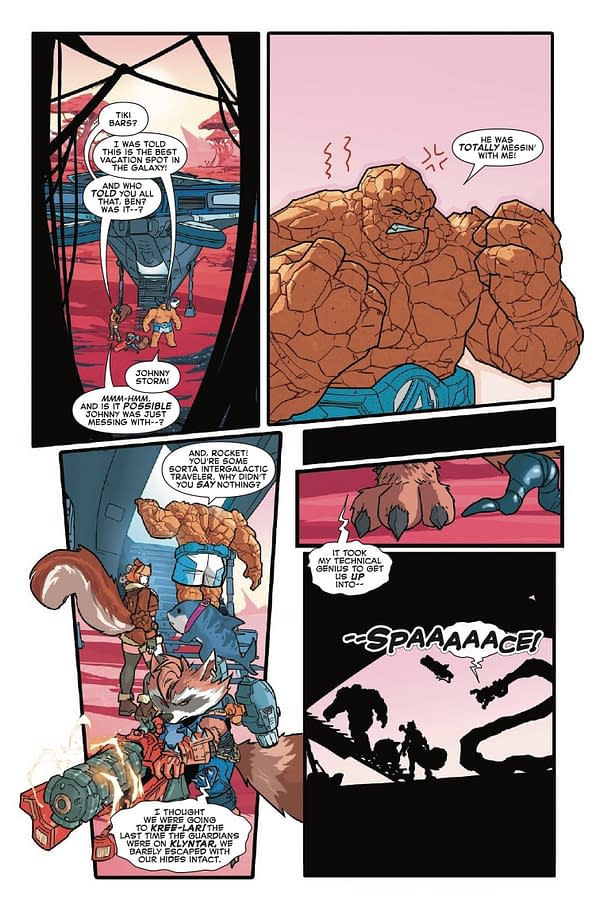 Interior preview page from MARVEL RIVALS: KING IN BLACK #1 FEDERICO VICENTINI COVER