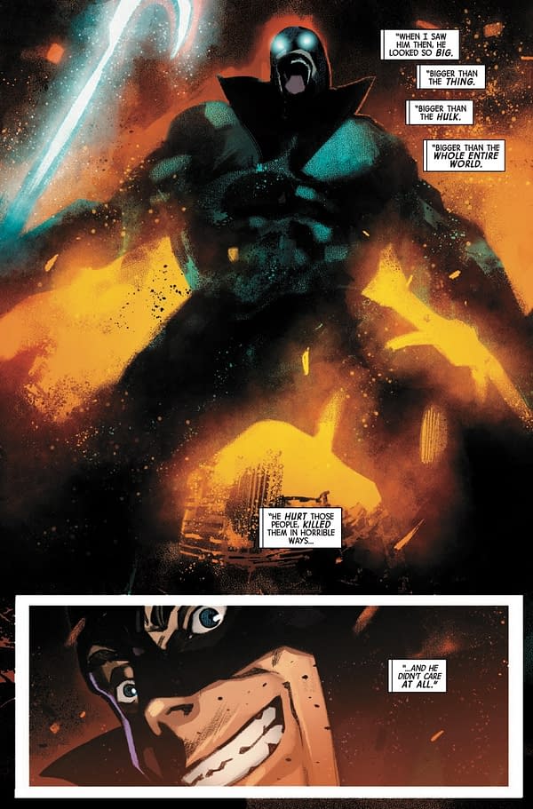 Interior preview page from MOON KNIGHT: FIST OF KHONSHU #13 DAVIDE PARATORE COVER