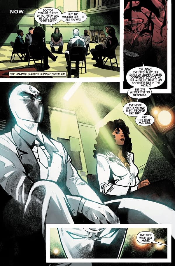 Interior preview page from MOON KNIGHT: FIST OF KHONSHU #13 DAVIDE PARATORE COVER