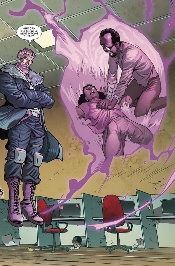 Interior preview page from OMEGA KIDS #1 ROD REIS COVER