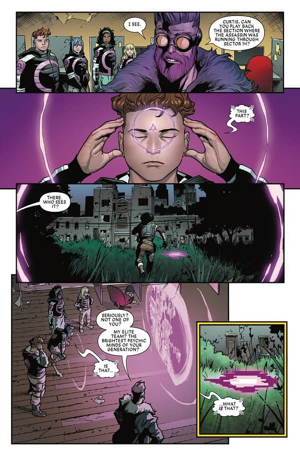 Interior preview page from OMEGA KIDS #1 ROD REIS COVER