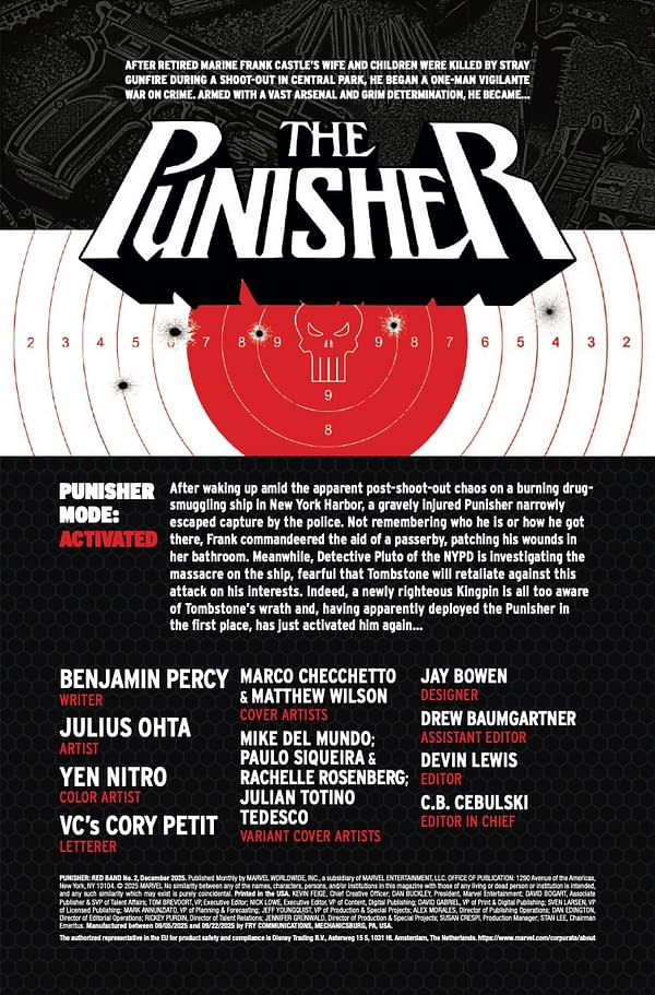 Interior preview page from PUNISHER: RED BAND #2 MARCO CHECCHETTO COVER