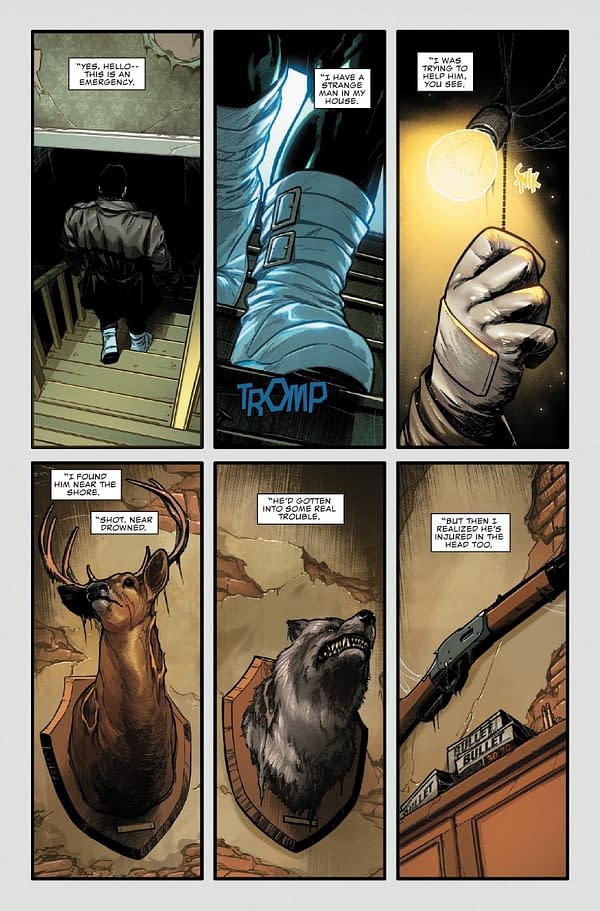 Interior preview page from PUNISHER: RED BAND #2 MARCO CHECCHETTO COVER