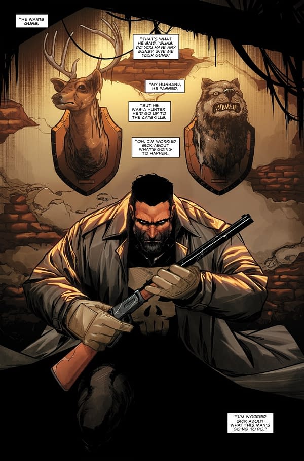 Interior preview page from PUNISHER: RED BAND #2 MARCO CHECCHETTO COVER