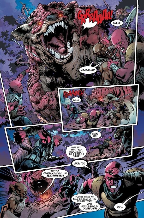 Interior preview page from RETURN TO PLANET HULK #1 CARLO PAGULAYAN COVER