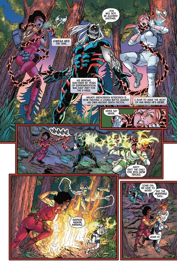 Interior preview page from SINISTER'S SIX #1 DAVID MARQUEZ COVER