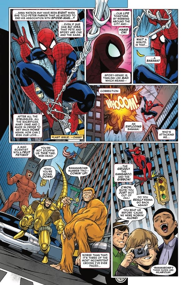 Interior preview page from SPIDER-MAN 94 #2 NICK BRADSHAW COVER