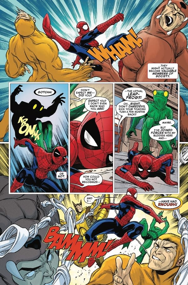 Interior preview page from SPIDER-MAN 94 #2 NICK BRADSHAW COVER