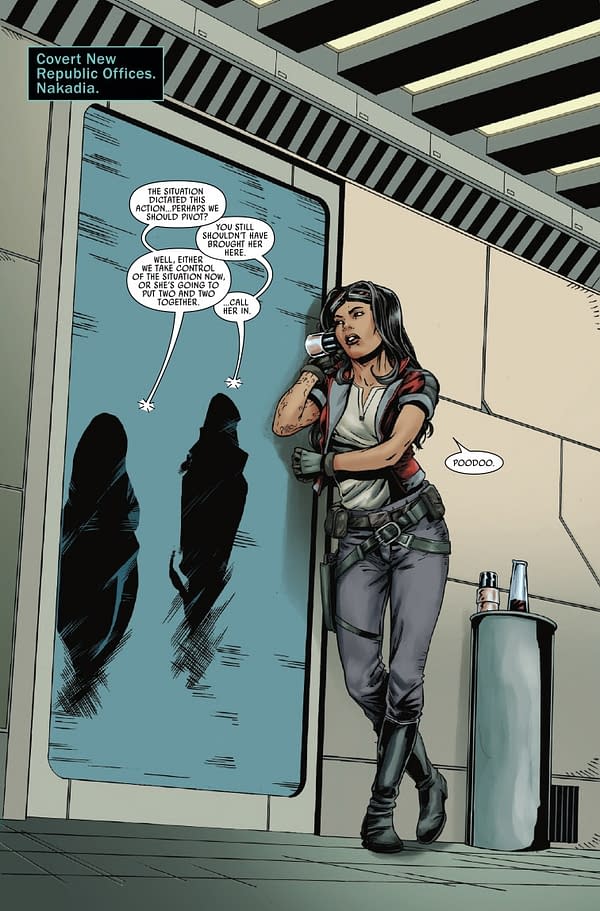 Interior preview page from STAR WARS: DOCTOR APHRA - CHAOS AGENT #5 EJIKURE COVER