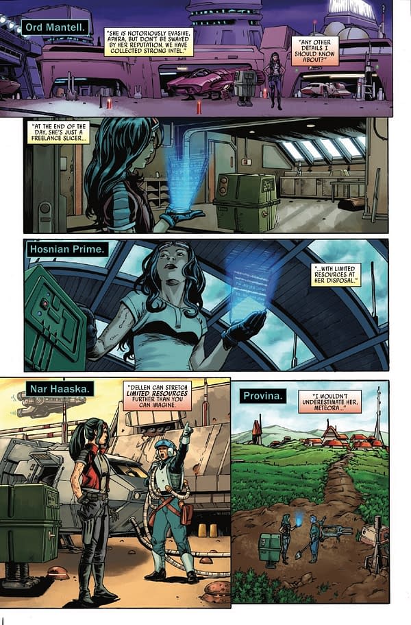 Interior preview page from STAR WARS: DOCTOR APHRA - CHAOS AGENT #5 EJIKURE COVER
