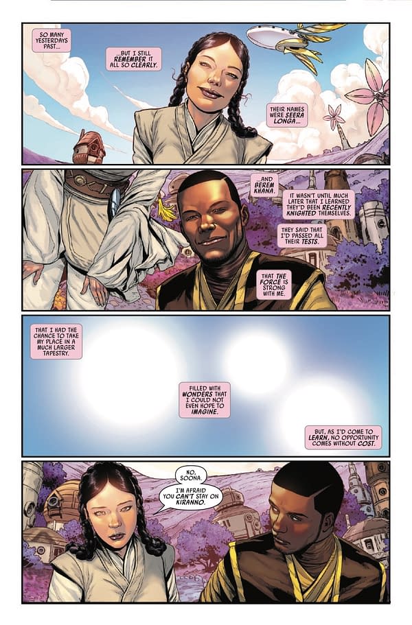 Interior preview page from STAR WARS: JEDI KNIGHTS #8 MADIBEK MUSABEKOV COVER