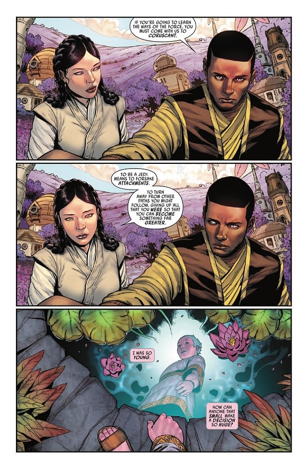 Interior preview page from STAR WARS: JEDI KNIGHTS #8 MADIBEK MUSABEKOV COVER