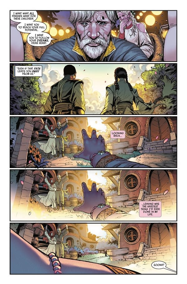 Interior preview page from STAR WARS: JEDI KNIGHTS #8 MADIBEK MUSABEKOV COVER