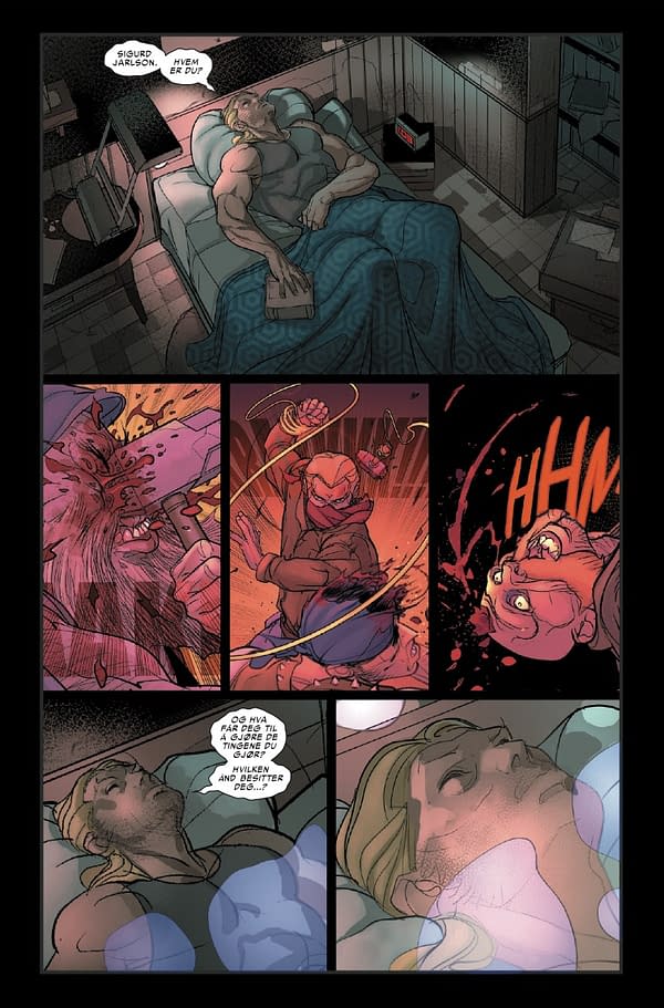 Interior preview page from THOR #3 ALEX ROSS COVER