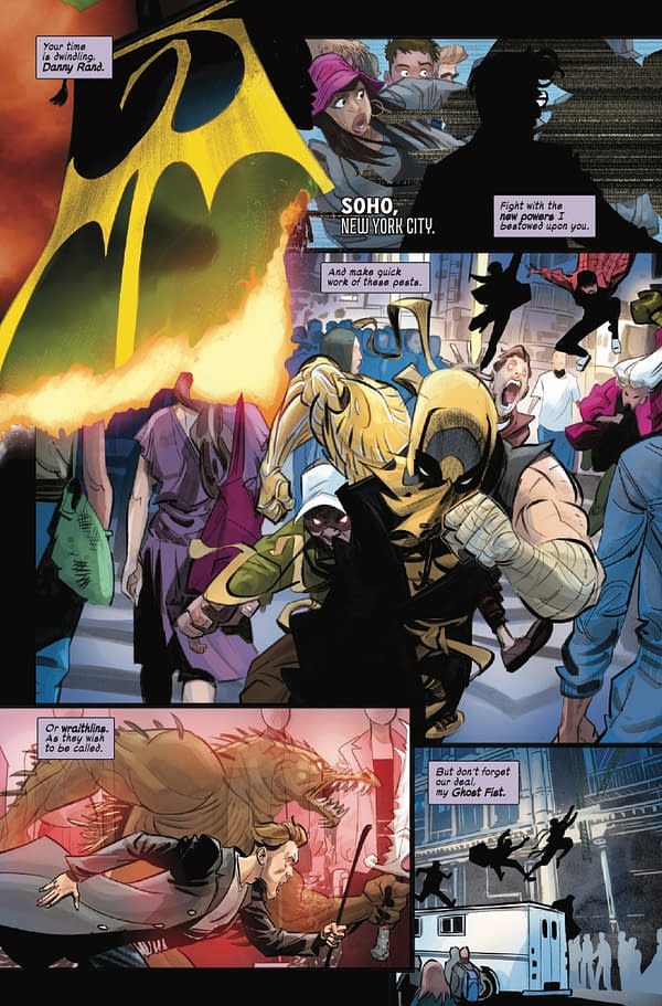 Interior preview page from UNDEAD IRON FIST #2 WHILCE PORTACIO COVER