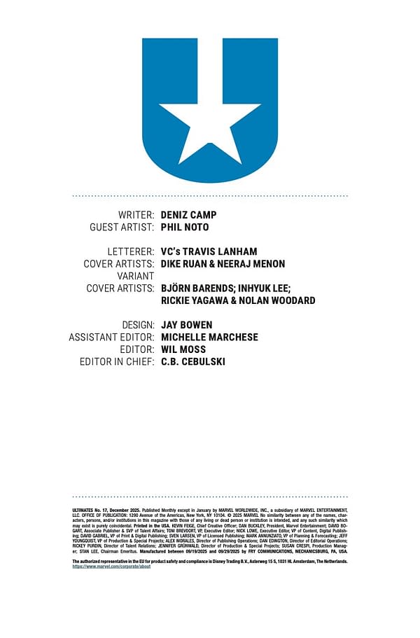Interior preview page from ULTIMATES #17 DIKE RUAN COVER