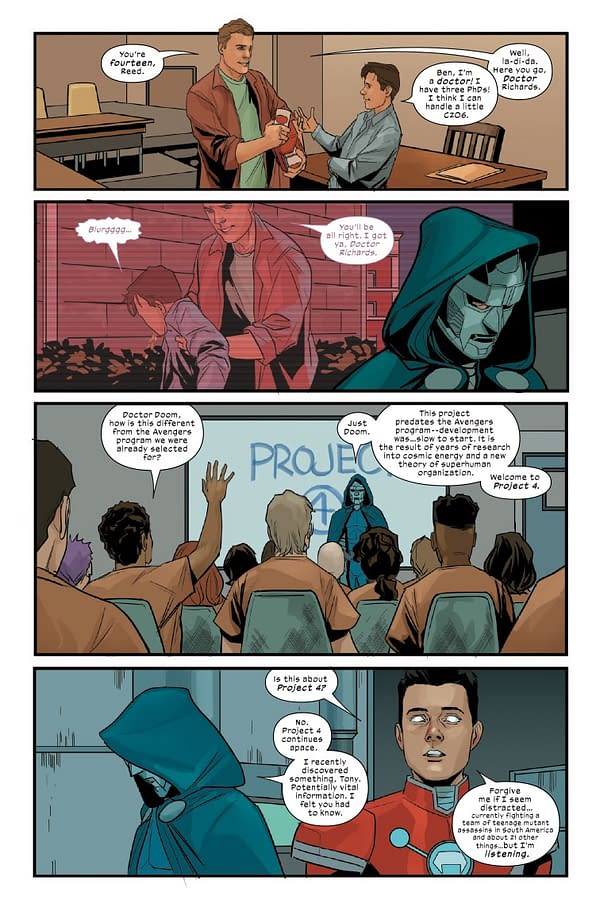 Interior preview page from ULTIMATES #17 DIKE RUAN COVER