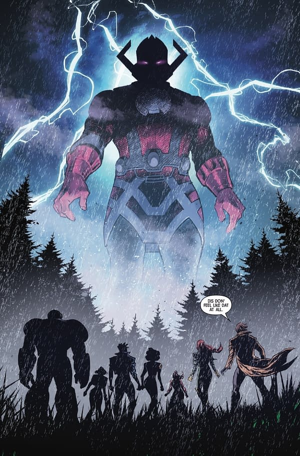 Interior preview page from UNBREAKABLE X-MEN #1 LUCAS WERNECK COVER