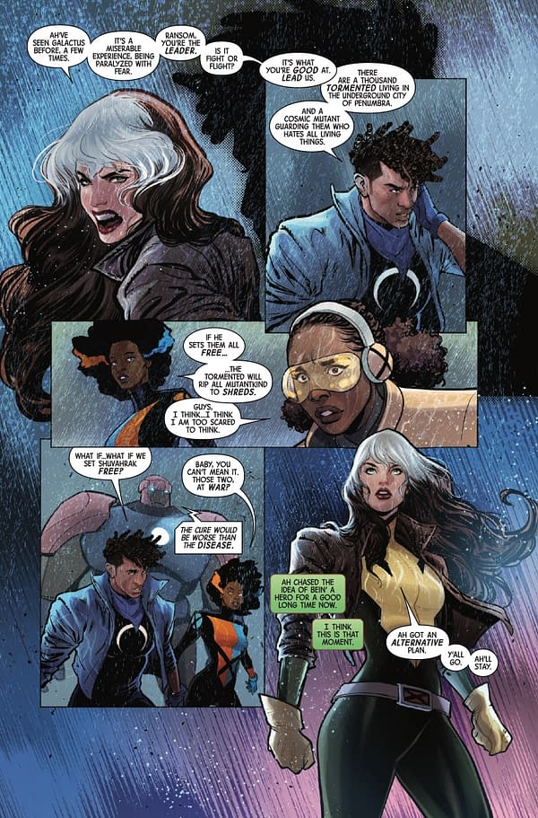 Interior preview page from UNBREAKABLE X-MEN #1 LUCAS WERNECK COVER