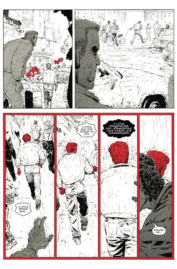 Interior preview page from VENOM: BLACK WHITE AND BLOOD #3 KEVIN EASTMAN COVER
