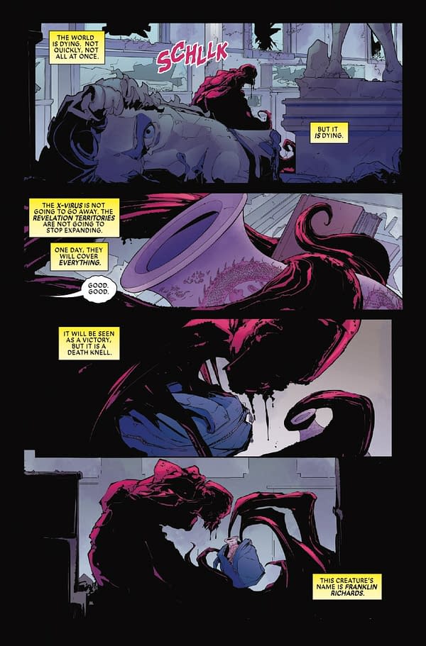 Interior preview page from WORLD OF REVELATION #1 PHIL NOTO COVER
