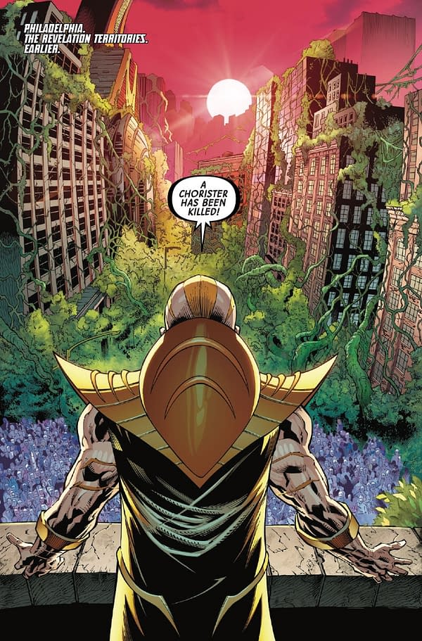 Interior preview page from X-MEN: BOOK OF REVELATION #1 NETHO DIAZ COVER