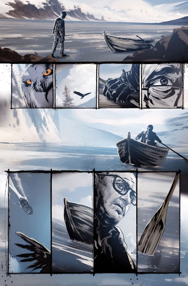 Interior preview page from No Man's Land #3