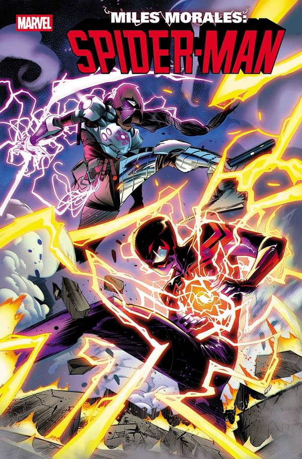 Cover image for MILES MORALES: SPIDER-MAN #41 FEDERICO VICENTINI COVER