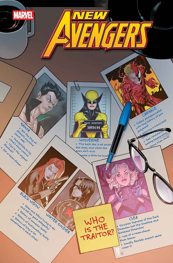 Cover image for NEW AVENGERS #6 PACO MEDINA VARIANT