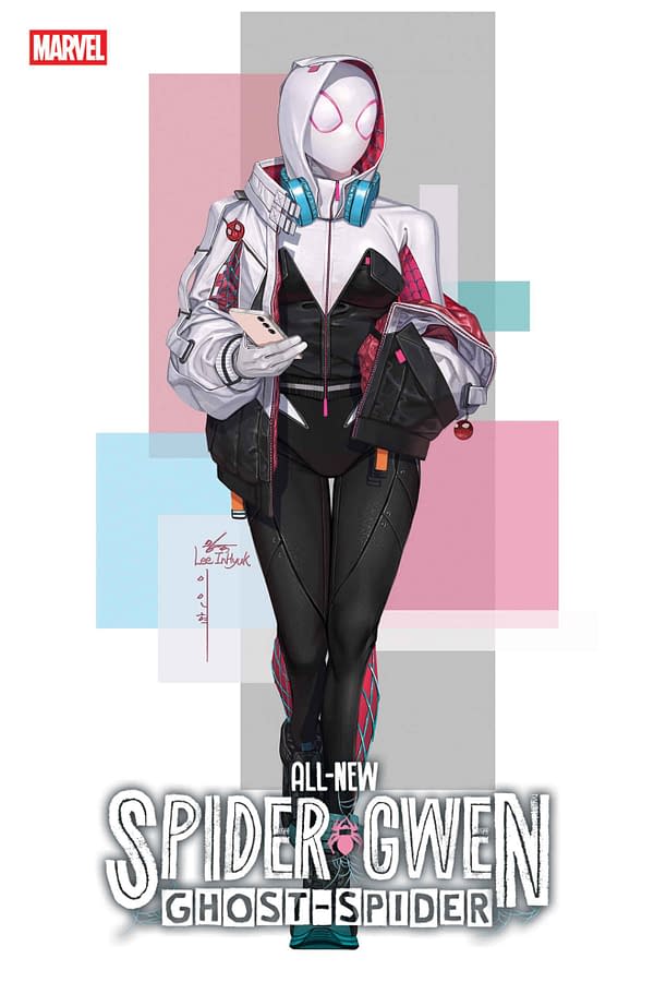 Cover image for ALL-NEW SPIDER-GWEN: THE GHOST-SPIDER #4 INHYUK LEE STREET-VERSE VARIANT